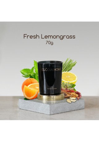 Fresh Lemongrass Soy Scented Candles 70 g